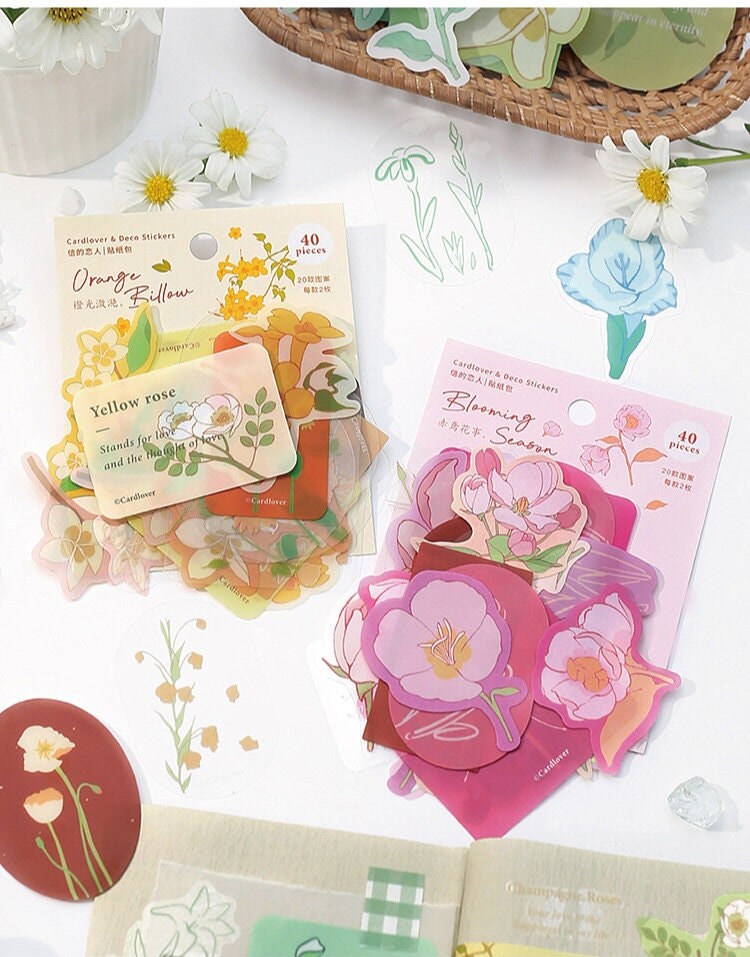 Flower Deco Stickers